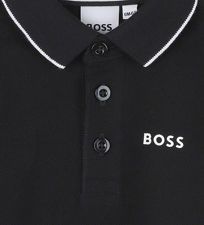 BOSS Polo - Sort
