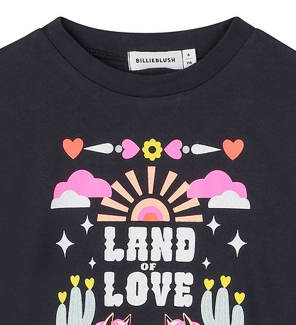 Billieblush T-shirt - Sort m. Print