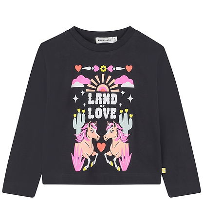 Billieblush T-shirt - Sort m. Print
