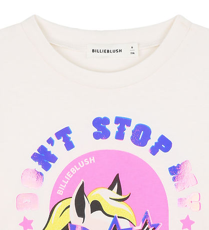 Billieblush T-shirt - Ivory m. Print