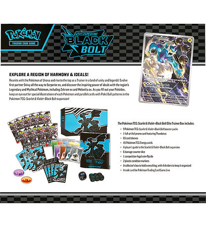 Pokémon Samlekort - Scarlet & Violet: Black Bolt - Elite Trainer