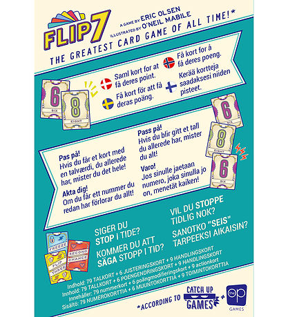 Asmodee Spil - Flip 7