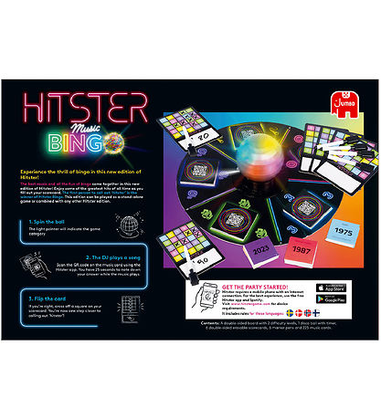 Asmodee Spil - Hitster Bingo