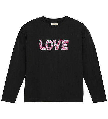 Creamie Bluse - Sort