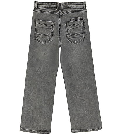 Creamie Jeans - Wide - Light Grey Denim
