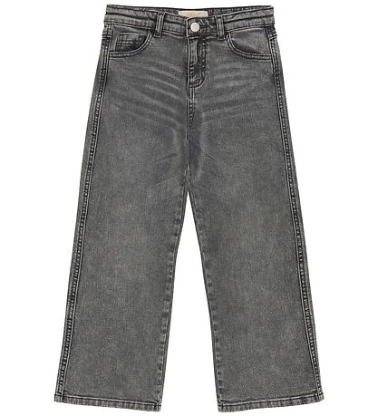 Creamie Jeans - Wide - Light Grey Denim