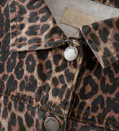 Creamie Denimjakke - Brown Leo