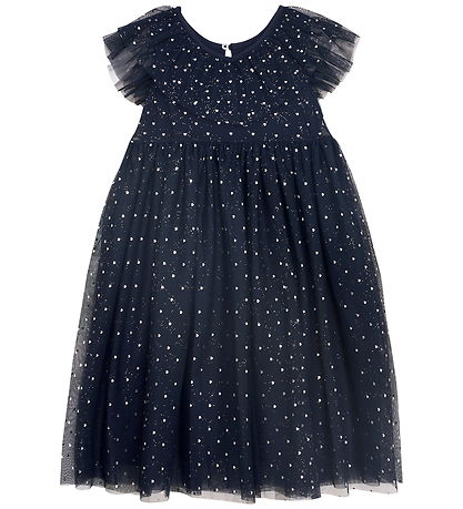 Creamie Kjole - Dress Mesh - Black Iris