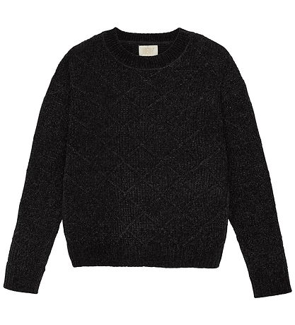 Creamie Bluse - Strik - Pullover Knit - Black