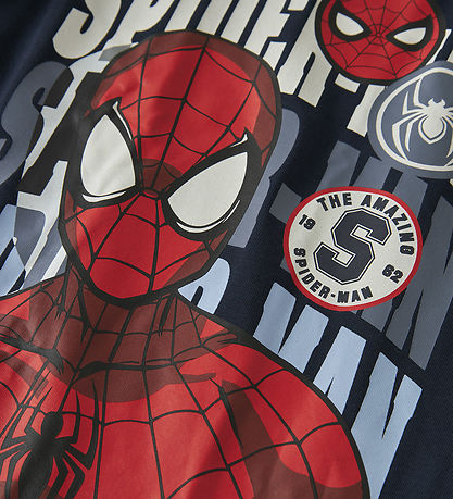 Name It Nattøj - 2-delt - Spiderman - NmmOcti - Navy Blazer