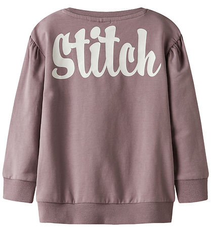 Name It Sweatshirt - Stitch - NmfArina - Toadstool