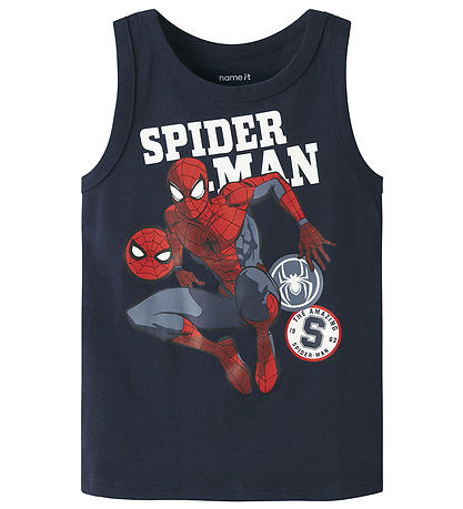 Name It Undertrøje - Spiderman - NmmOvile - Navy Blazer