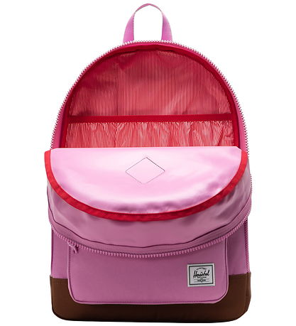 Herschel Rygsæk - Heritage Youth - Opera Mauve/Saddle Brown