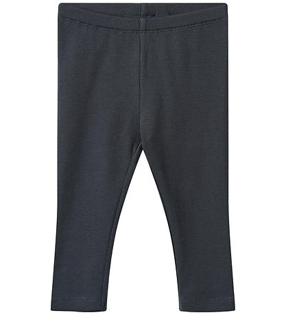 Wheat Leggings - Rib - 2-pak - Jules - Bright Blue Stripe