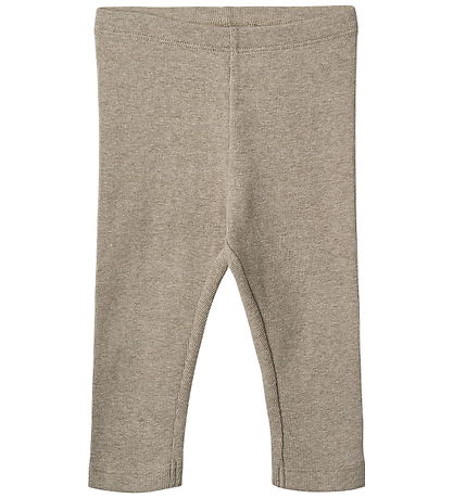 Wheat Leggings - Rib - 2-pak - Jules - Gravel Melange