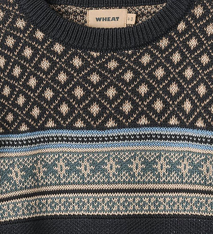 Wheat Bluse - Strik - Julius - Navy