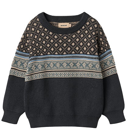 Wheat Bluse - Strik - Julius - Navy