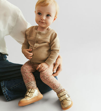 Wheat Leggings - Jules - Rose Dust Flower Meadow
