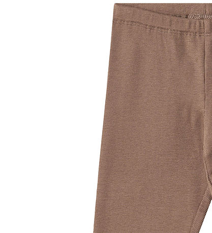 Wheat Leggings - Rib - Jules - Toffee Brown