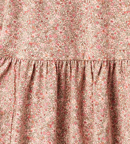 Wheat Kjole - Bessie - Rose Dust Flower Meadow