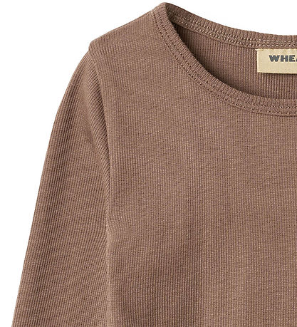 Wheat Bluse - Rib - Ida - Toffee Brown