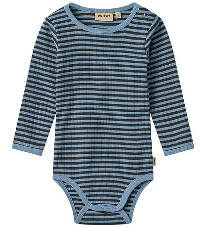 Wheat Body l/æ - Rib - Berti - Bright Blue Stripe