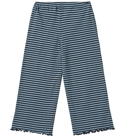 Wheat Bukser - Rib - Ela - Bright Blue Stripe