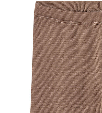 Wheat Leggings - Rib - Jules - Toffee Brown