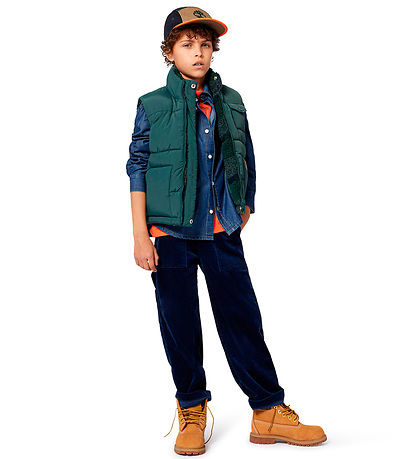 Timberland Bukser - Fløjl - Navy