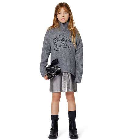 Zadig & Voltaire Bluse - Strik - Heather Grey