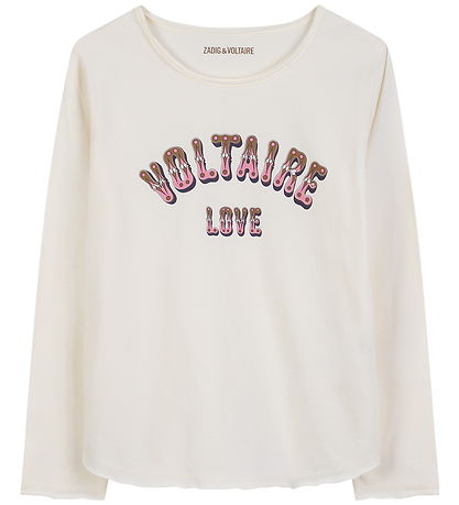 Zadig & Voltaire T-shirt - Off White m. Print