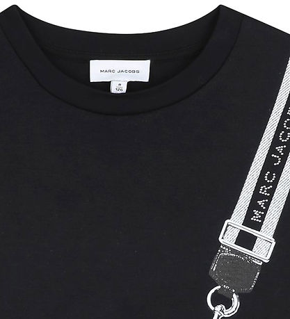 Little Marc Jacobs Kjole - Sort m. Print