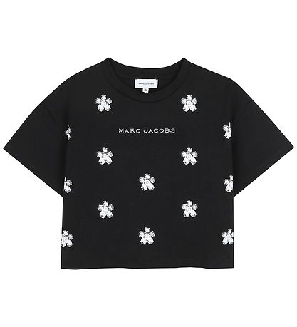 Little Marc Jacobs T-shirt - Sort m. Print