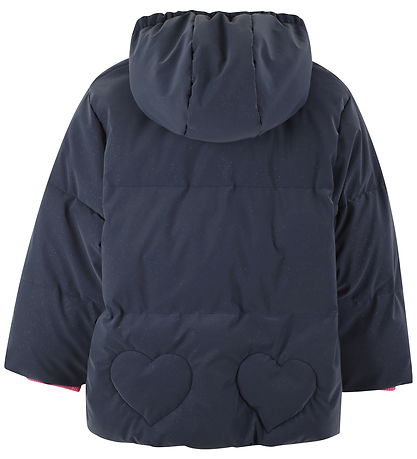 Billieblush Dynejakke - Navy/Pink