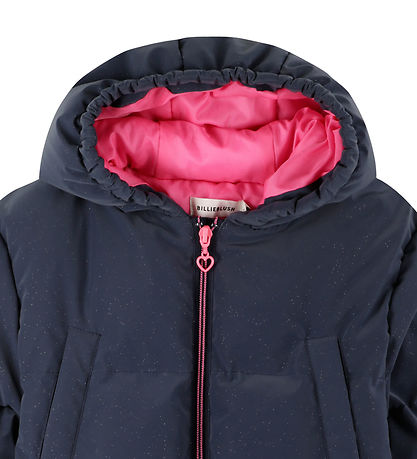 Billieblush Dynejakke - Navy/Pink