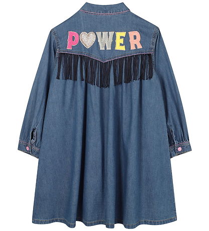 Billieblush Kjole - Denim Indigo Blue