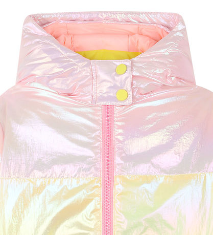 Billieblush Dynejakke - Rosa/Gul/Blå