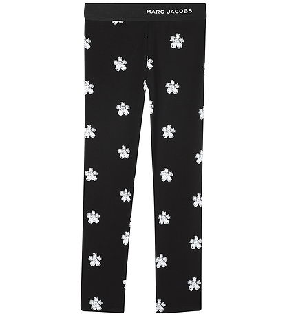 Little Marc Jacobs Leggings - Sort m. Print