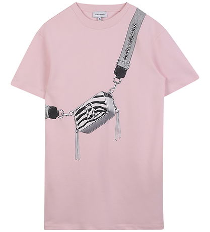 Little Marc Jacobs Kjole - Pink m. Print