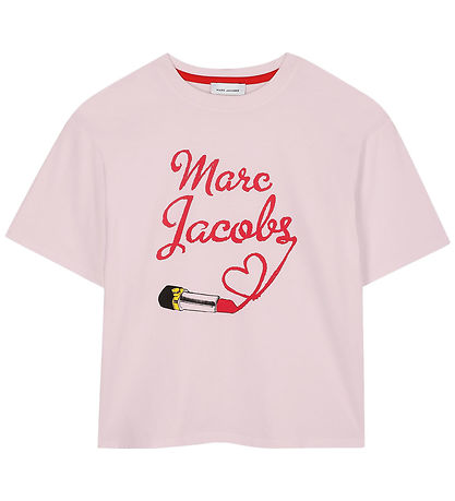 Little Marc Jacobs T-shirt - Pink m. Print