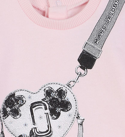 Little Marc Jacobs Kjole - Pink m. Print
