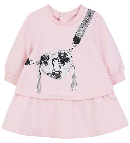 Little Marc Jacobs Kjole - Pink m. Print