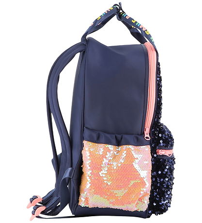 Billieblush Rygsæk - Navy m. Palietter