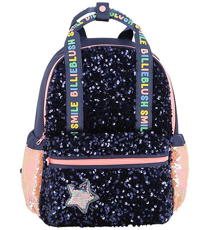 Billieblush Rygsæk - Navy m. Palietter