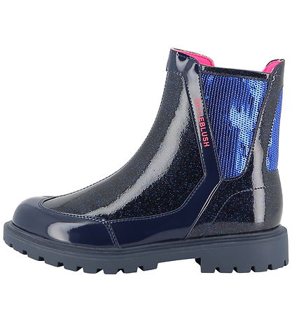 Billieblush Støvler - Navy m. Glimmer