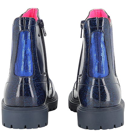 Billieblush Støvler - Navy m. Glimmer