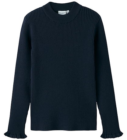 Name It Bluse - Rib - NkfVianna - Slim - Navy Blazer