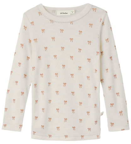 Lil' Atelier Bluse - NmfNalu - Turtledove/MELANGE