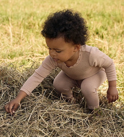 Lil' Atelier Body l/æ - Uld - NbfNoel - Slim - Roebuck 