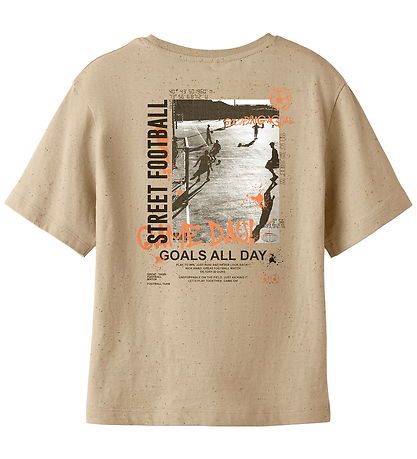 Name It T-shirt - NkmNord - Island Fossil